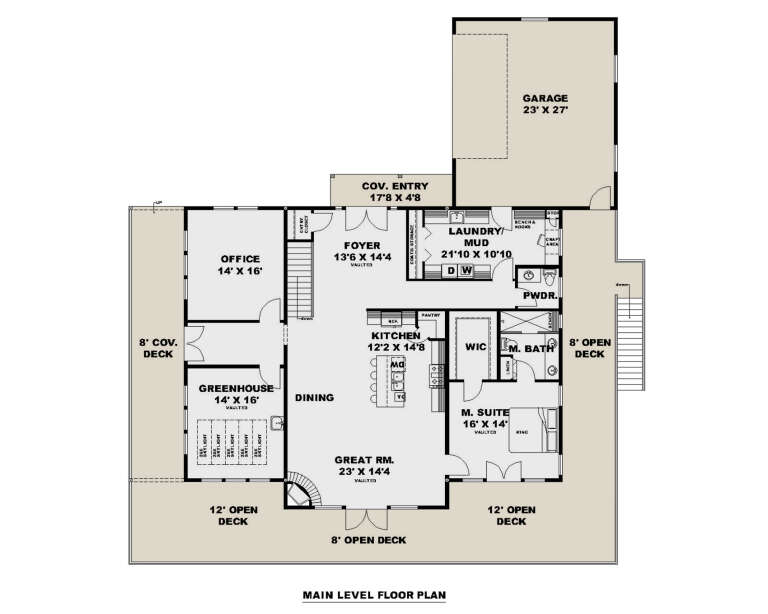 House Plan House Plan #32972 Drawing 1