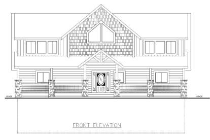 Craftsman House Plan #039-00781 Elevation Photo
