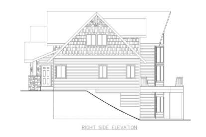 Craftsman House Plan #039-00782 Elevation Photo