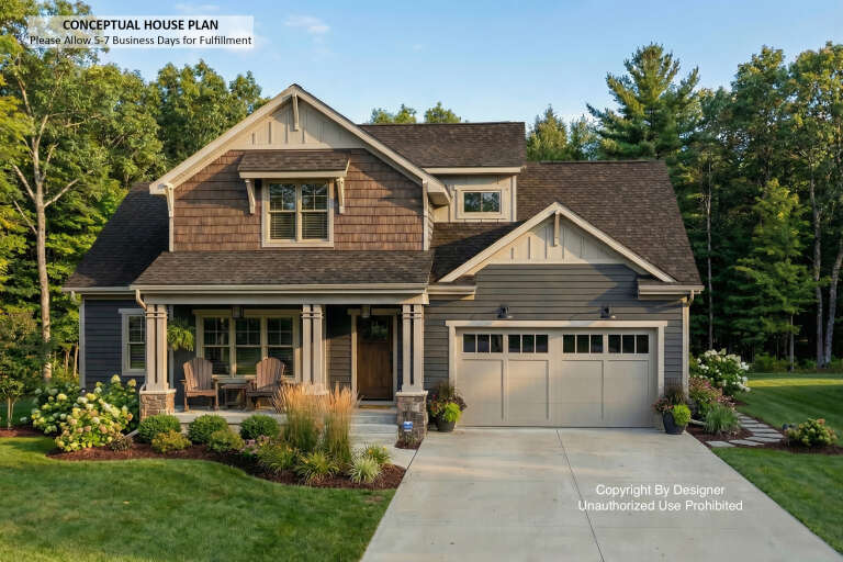 House Plan House Plan #32975 Front Elevation