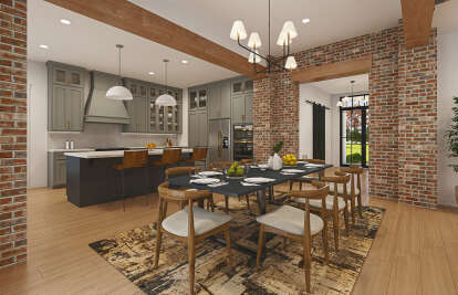 European House Plan #041-00390 Additional Photo