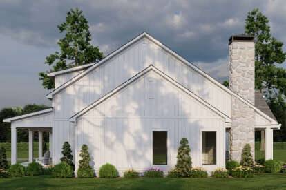 Modern Farmhouse House Plan #8318-00421 Elevation Photo