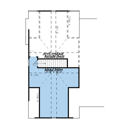 Bonus Room for House Plan #8318-00422