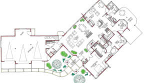 Floorplan 1 for House Plan #192-00003