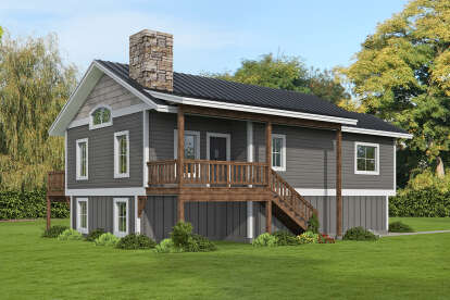 Traditional House Plan #039-00783 Elevation Photo