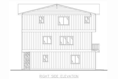 Traditional House Plan #039-00784 Elevation Photo