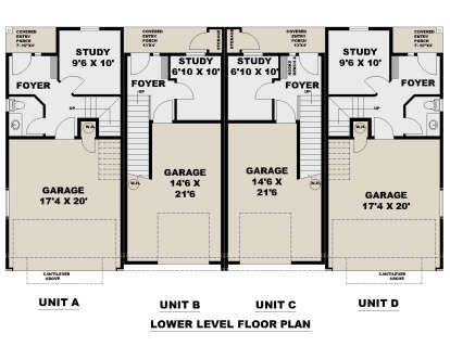 First Floor for House Plan #039-00784