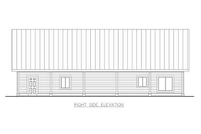 Barn House Plan #039-00785 Elevation Photo