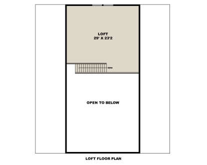 Loft for House Plan #039-00785