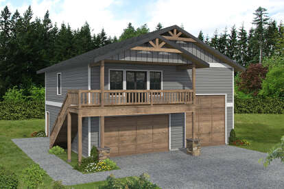 Traditional House Plan #039-00786 Elevation Photo