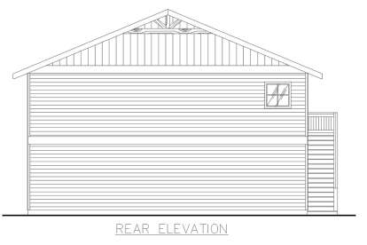 Traditional House Plan #039-00786 Elevation Photo