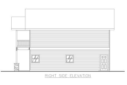 Traditional House Plan #039-00786 Elevation Photo