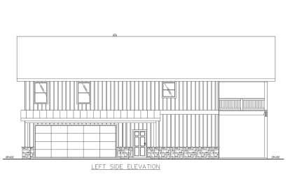 Lake Front House Plan #039-00787 Elevation Photo