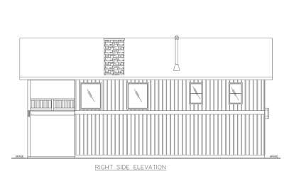 Lake Front House Plan #039-00787 Elevation Photo