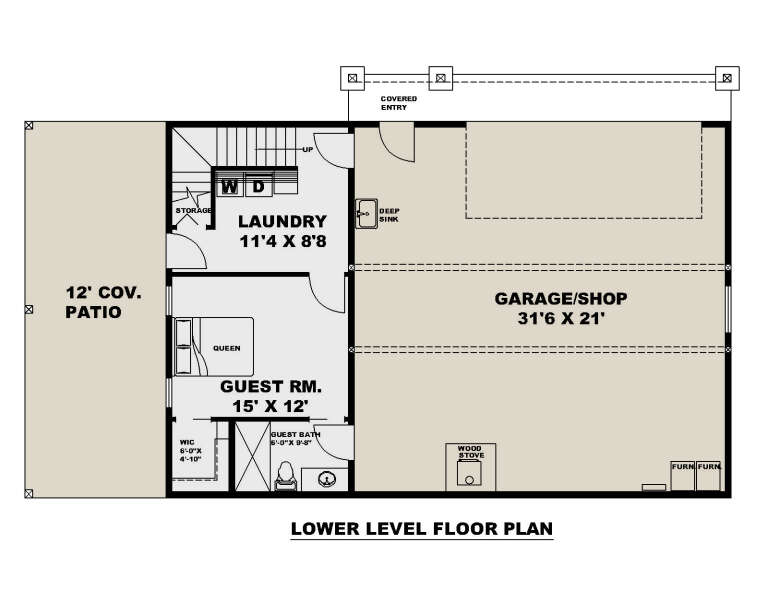 House Plan House Plan #32985 Drawing 1