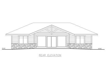 Traditional House Plan #039-00788 Elevation Photo