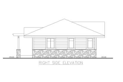Traditional House Plan #039-00788 Elevation Photo