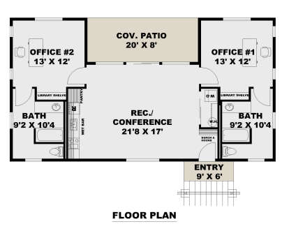 Main Floor  for House Plan #039-00788