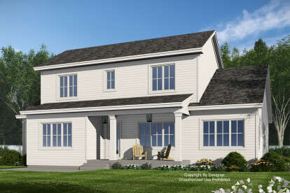 Modern Farmhouse House Plan #098-00515 Elevation Photo