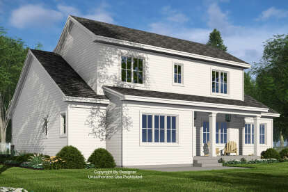Modern Farmhouse House Plan #098-00515 Elevation Photo