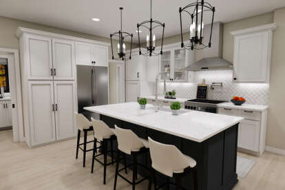 Modern Farmhouse House Plan #098-00515 Additional Photo