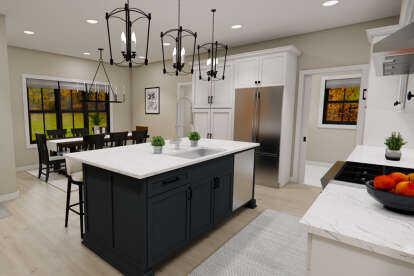 Modern Farmhouse House Plan #098-00515 Additional Photo