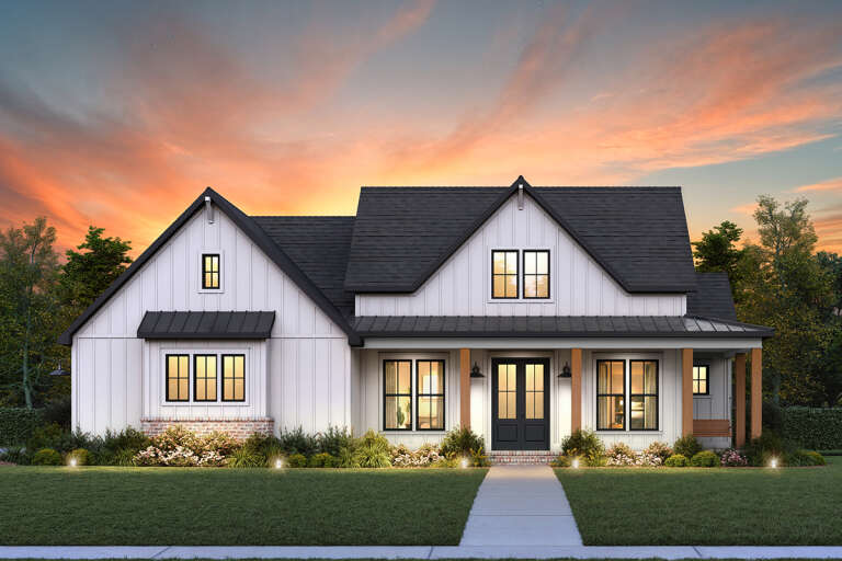House Plan House Plan #32989 Front Elevation 