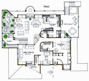 Floorplan 2 for House Plan #192-00004
