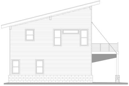 Modern House Plan #940-01285 Elevation Photo