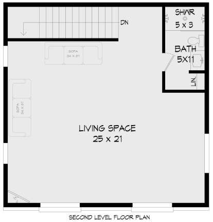 Second Floor for House Plan #940-01287