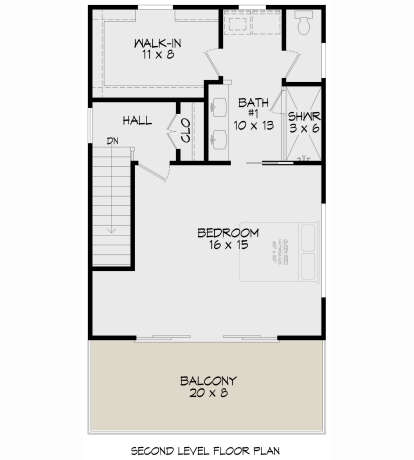 Second Floor for House Plan #940-01288