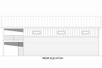 Modern House Plan #940-01289 Elevation Photo