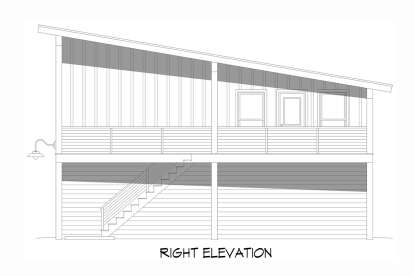 Modern House Plan #940-01289 Elevation Photo