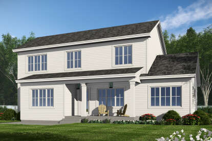 Modern Farmhouse House Plan #098-00518 Elevation Photo