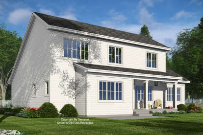Modern Farmhouse House Plan #098-00518 Elevation Photo