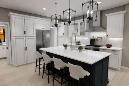 Modern Farmhouse House Plan #098-00518 Additional Photo