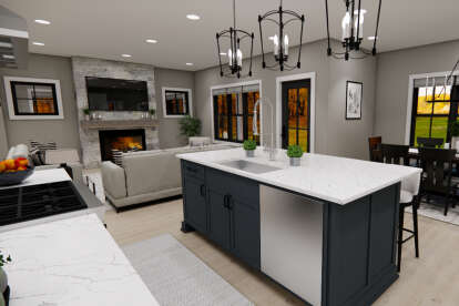 Modern Farmhouse House Plan #098-00518 Additional Photo