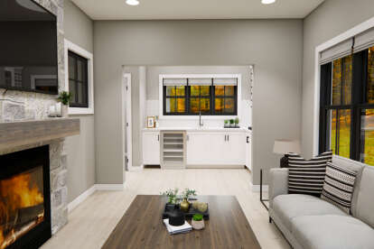 Modern Farmhouse House Plan #098-00518 Additional Photo