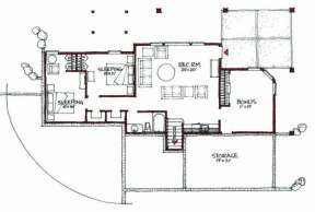 Floorplan 1 for House Plan #192-00005