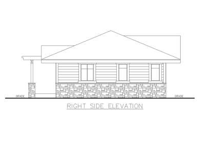 Traditional House Plan #039-00789 Elevation Photo