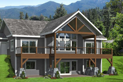 Craftsman House Plan #039-00790 Elevation Photo