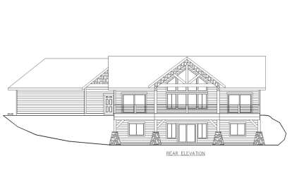 Craftsman House Plan #039-00790 Elevation Photo