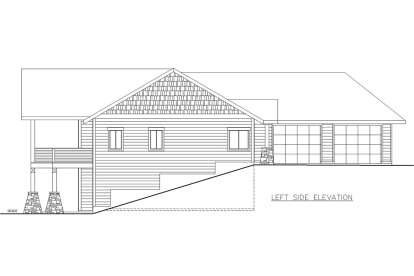 Craftsman House Plan #039-00790 Elevation Photo