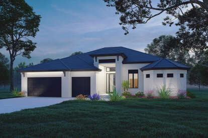 Contemporary House Plan #8436-00134 Elevation Photo