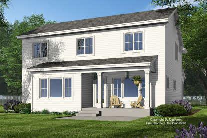 Modern Farmhouse House Plan #098-00521 Elevation Photo