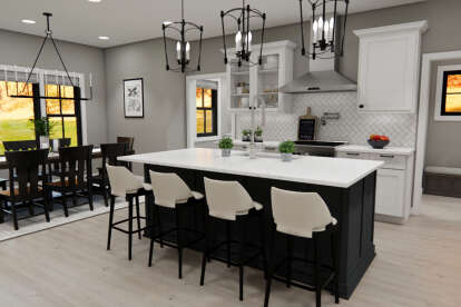 Modern Farmhouse House Plan #098-00521 Additional Photo