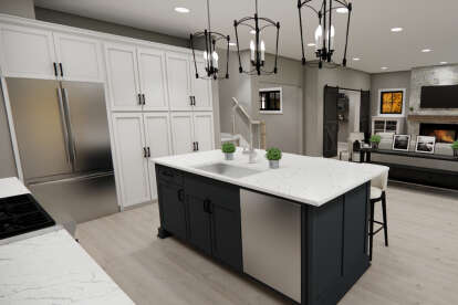 Modern Farmhouse House Plan #098-00521 Additional Photo