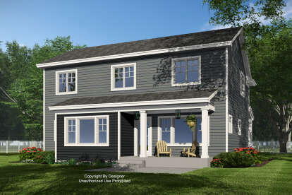 Craftsman House Plan #098-00523 Elevation Photo