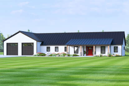 Barn House Plan #5032-00347 Elevation Photo