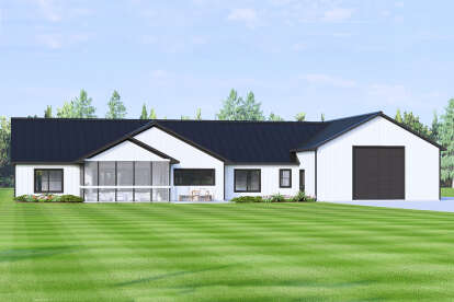 Barn House Plan #5032-00347 Elevation Photo